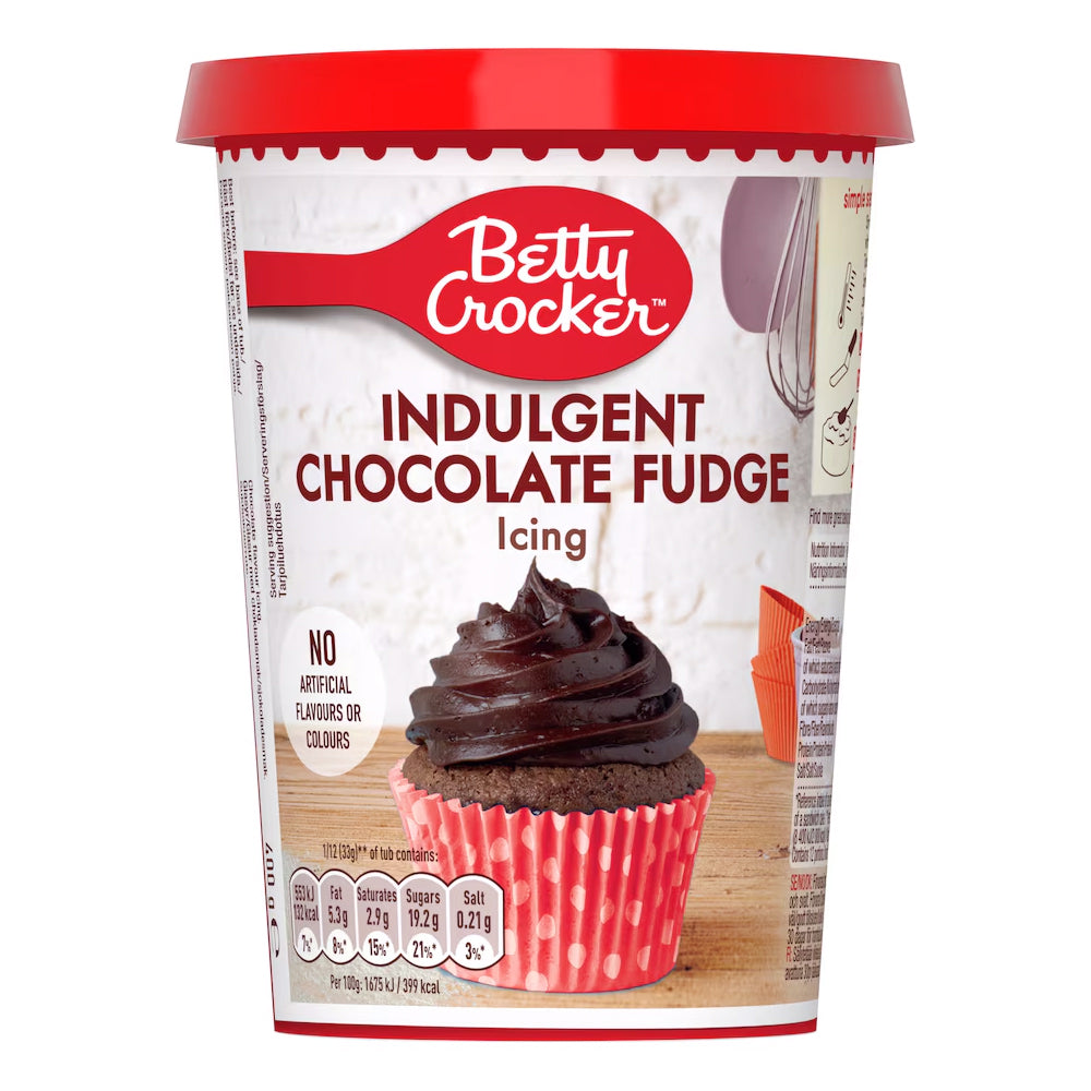 Betty Crocker Icing Chocolate Fudge 400g
