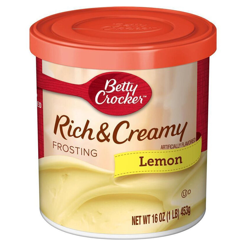 Betty Crocker Rich & Creamy Frosting Lemon 453g