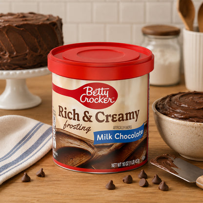 Betty Crocker Rich & Creamy Milk Chocolate Frosting 453g