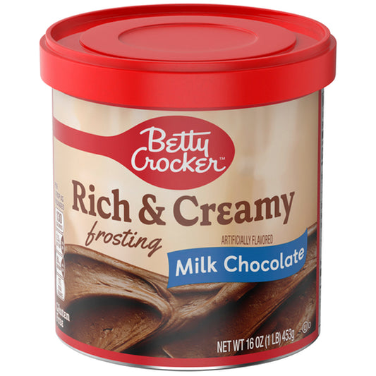 Betty Crocker Rich & Creamy Milk Chocolate Frosting 453g