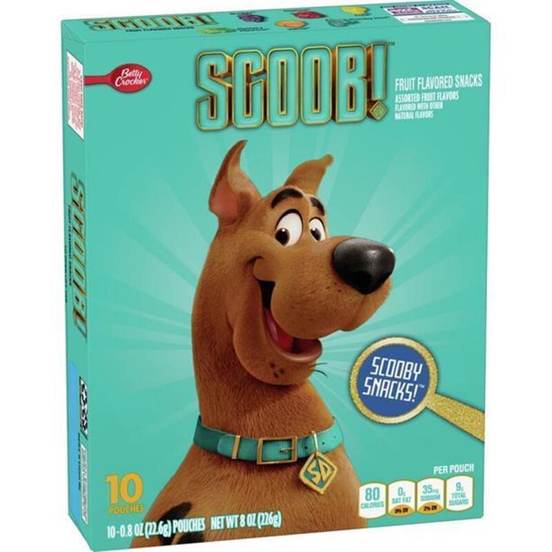 Betty Crocker Scoob! Fruit Flavored Snack 226g (MHD 06.02.2025)