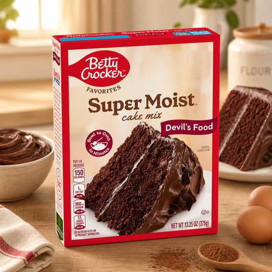 Betty Crocker Super Moist Devils Food Cake Mix 375g