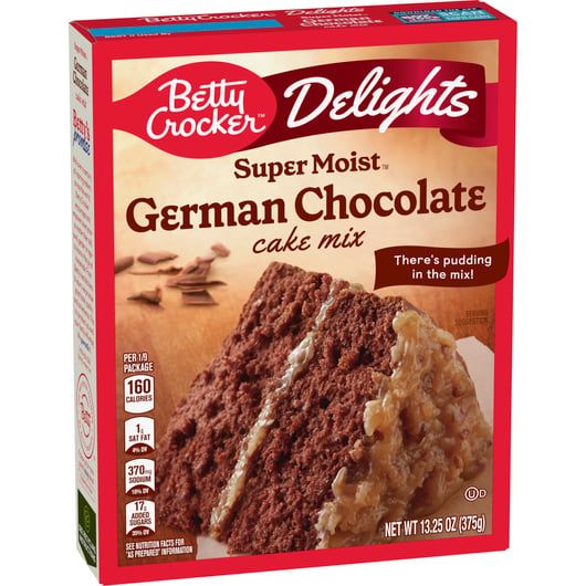 Betty Crocker Super Moist German Chocolate Mix 375g