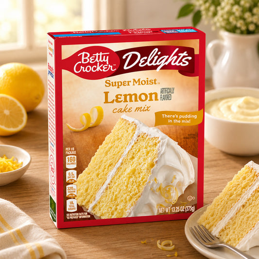 Betty Crocker Super Moist Lemon Cake Mix 375g