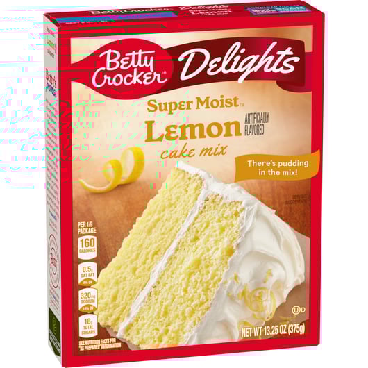Betty Crocker Super Moist Lemon Cake Mix 375g