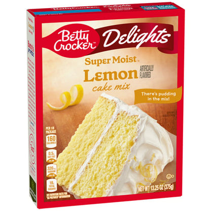 Betty Crocker Super Moist Lemon Cake Mix 375g