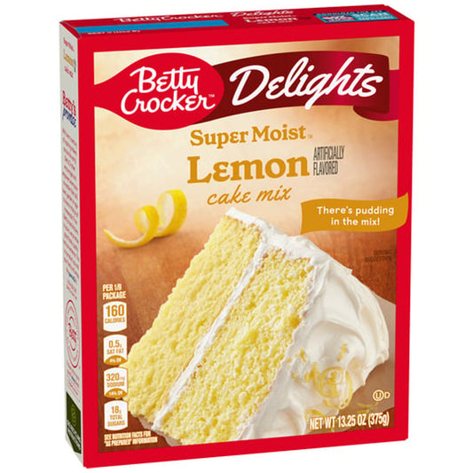 Betty Crocker Super Moist Lemon Cake Mix 375g
