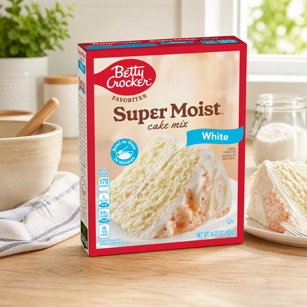 Betty Crocker Super Moist White Cake Mix 403g
