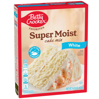 Betty Crocker Super Moist White Cake Mix 403g