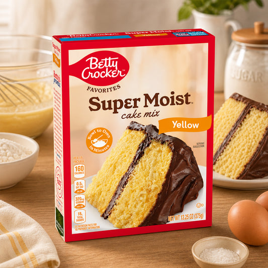 Betty Crocker Super Moist Yellow Cake Mix 375g