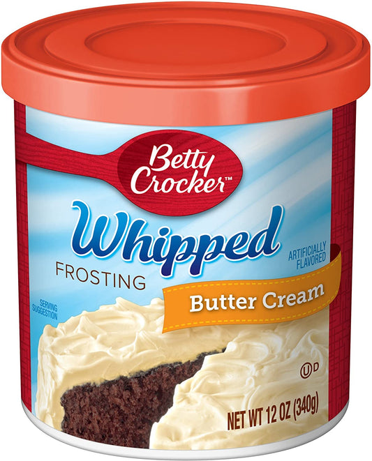 Betty Crocker Whipped Butter Cream Frosting 340g