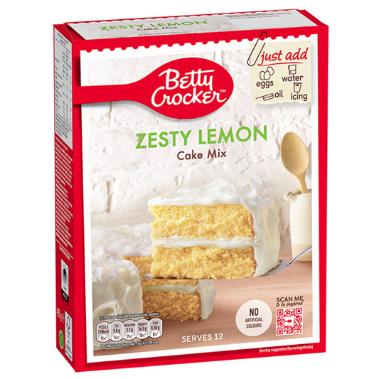 Betty Crocker Zesty Lemon Cake Mix 425g