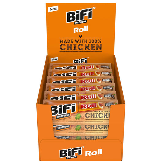 BiFi Roll 100% Chicken 24 x 45g Vorratspack