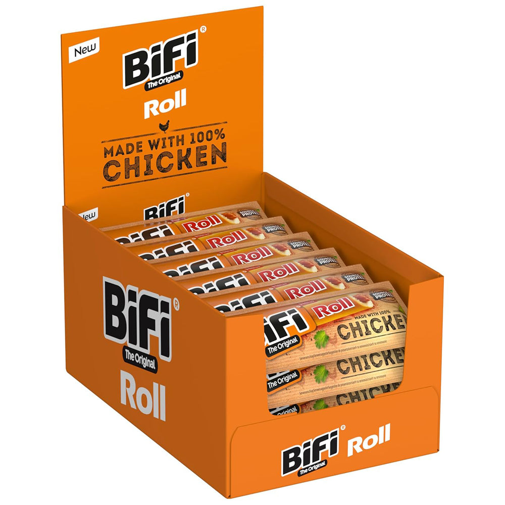 BiFi Roll 100% Chicken 24 x 45g Vorratspack