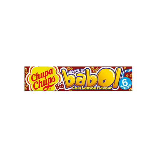 Chupa Chups Big Babol Cola Lemon Gum 27,6g