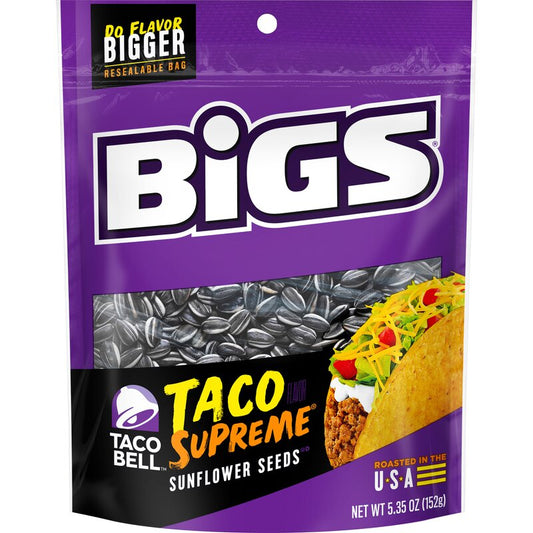 Bigs Sunflower Seeds Taco Supreme 152g