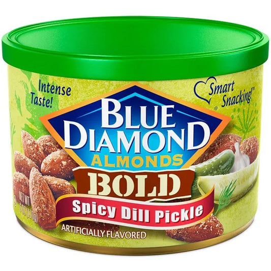 Blue Diamonds Almonds BOLD Spicy Dill Pickle 170g