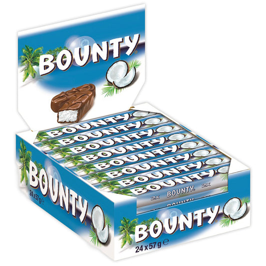 Bounty Riegel 2er Pack 24 x 57g Vorratspack