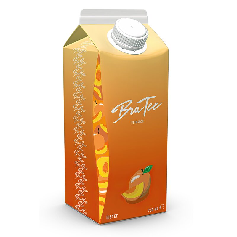 BraTee - Capital Bra Eistee Pfirsich - 750ml