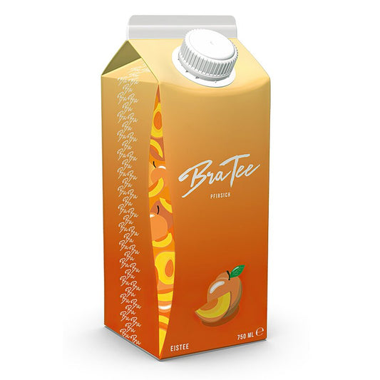 BraTee - Capital Bra Eistee Pfirsich - 750ml