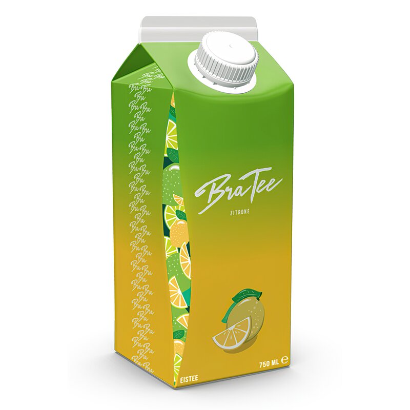 BraTee - Capital Bra Eistee Zitrone - 750ml