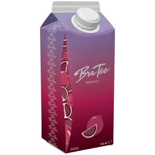 BraTee - Capital Bra Eistee Granatapfel - 750ml