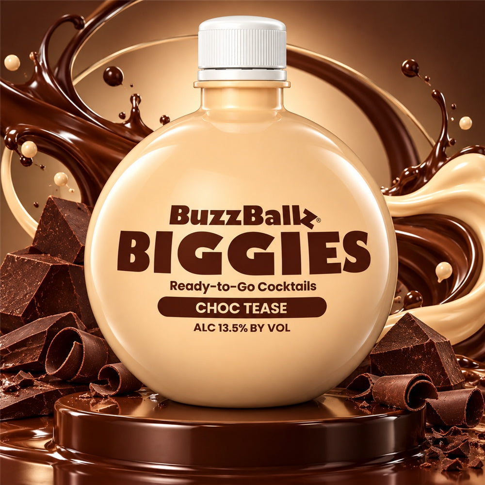 Buzzballz Biggies Mixed Drink Choc Tease Cocktail 15% Vol. 1,75l