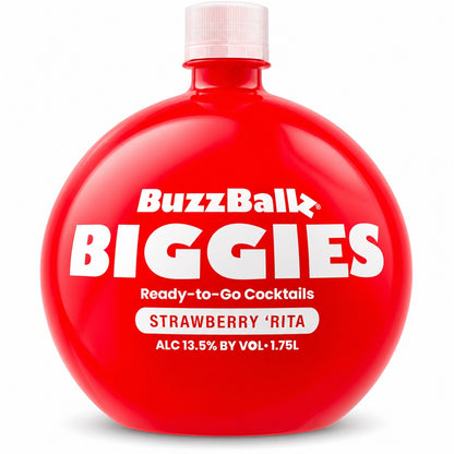 Buzzballz Biggies Mixed Drink Strawberry Rita Margarita Cocktail 15% Vol. 1,75l