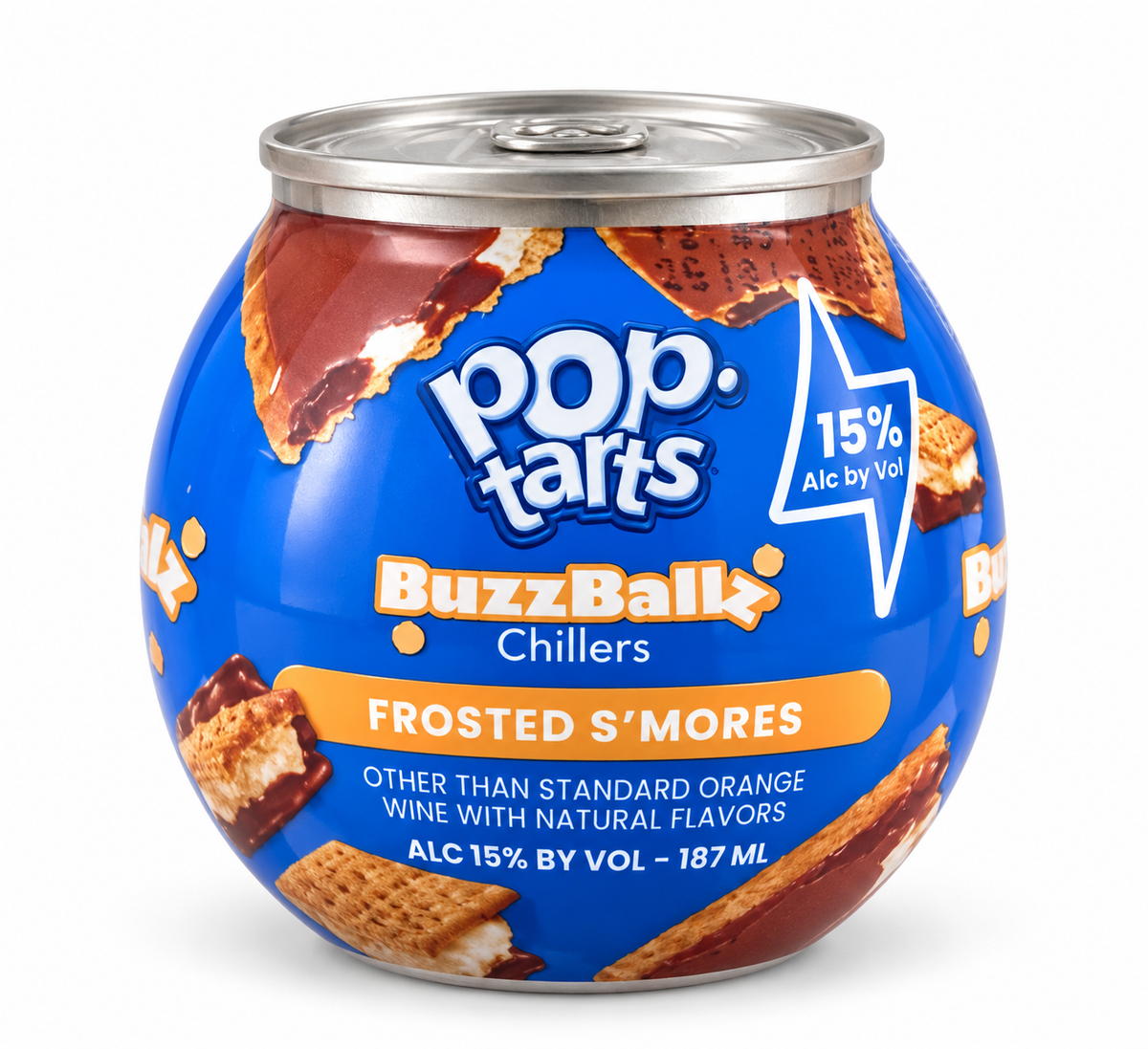 Buzzballz Chillers Poptarts Frosted S'Mores 15% Vol. 187ml