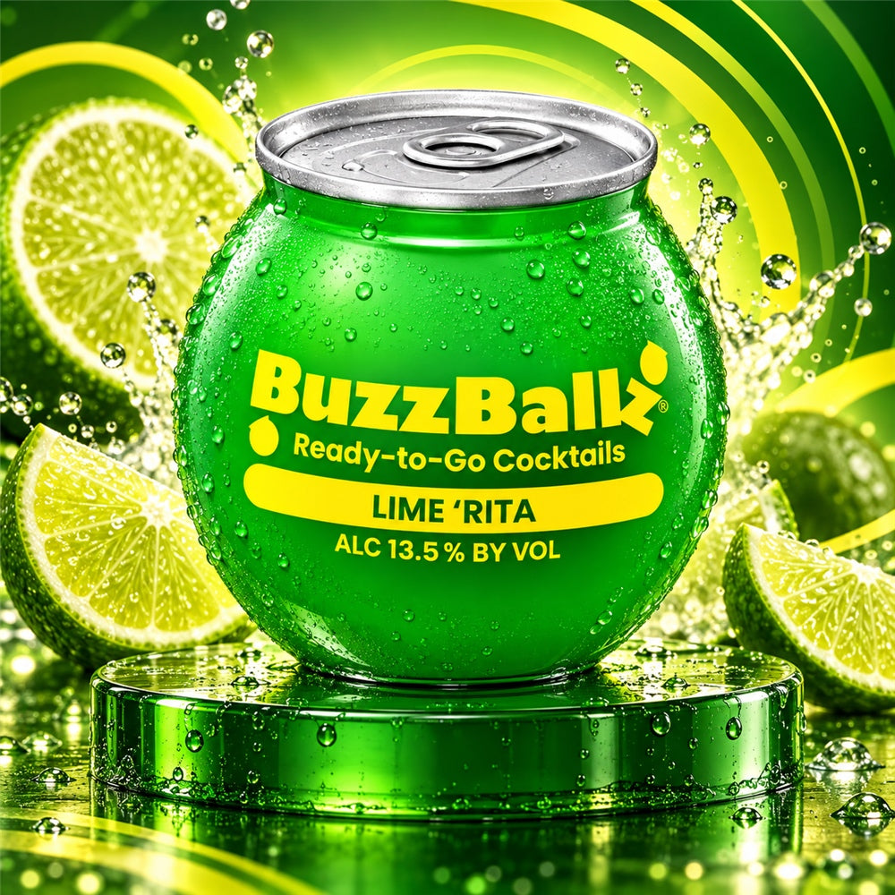 Buzzballz Mixed Drink Lime Rita Margarita Cocktail 15% Vol. 200ml