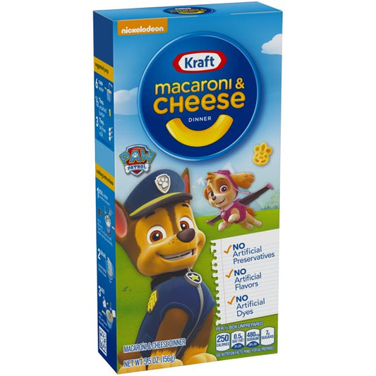 Kraft Macaroni and Cheese Paw Patrol Edition 156g (MHD 05.08.2022)