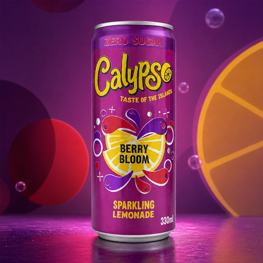 Calypso Berry Bloom Zero Sugar Sparkling Lemonade 330ml