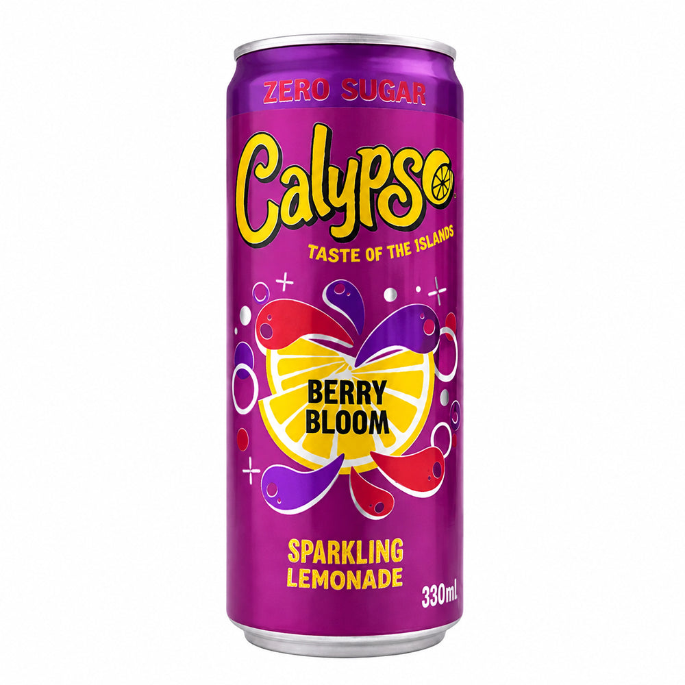 Calypso Berry Bloom Zero Sugar Sparkling Lemonade 330ml