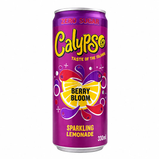 Calypso Berry Bloom Zero Sugar Sparkling Lemonade 330ml