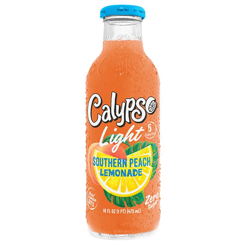 Calypso - Southern Peach Light Glasflasche 473 ml