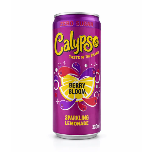 Calypso Berry Bloom Zero Sugar Sparkling Lemonade 330ml