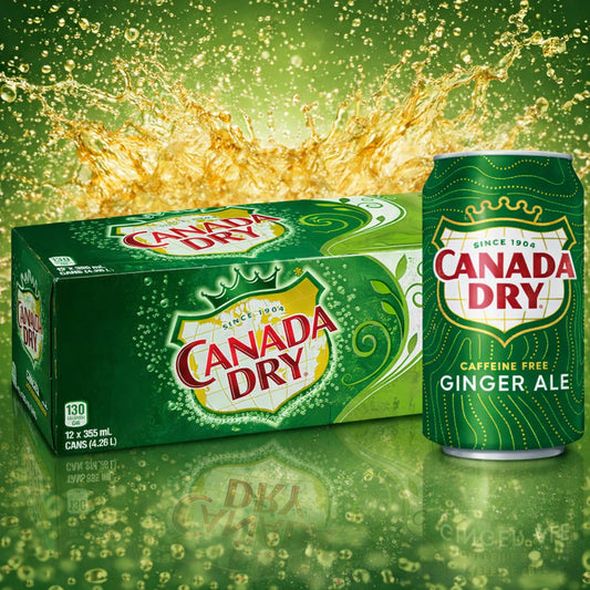 Canada Dry Ginger Ale 12 x 355ml Vorratspack