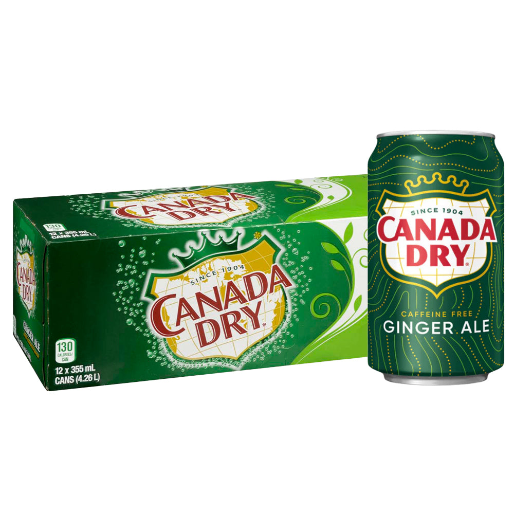 Canada Dry Ginger Ale 12 x 355ml Vorratspack