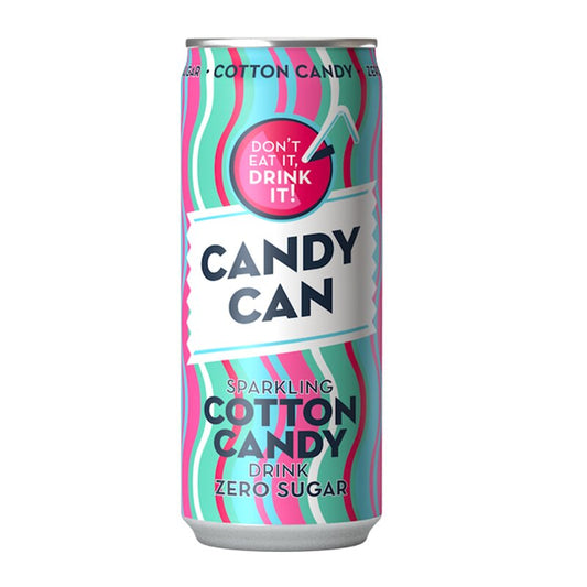 Candy Can Sparkling Cotton Candy Zero Sugar 330ml