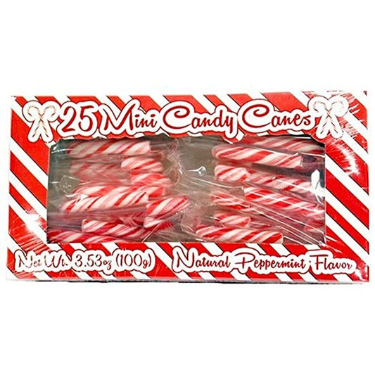 Candy Canes Mini Peppermint 100g