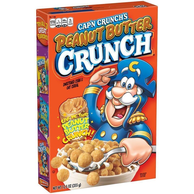 Cap'n Crunch - Peanut Butter Crunch 355g (MHD WARE)
