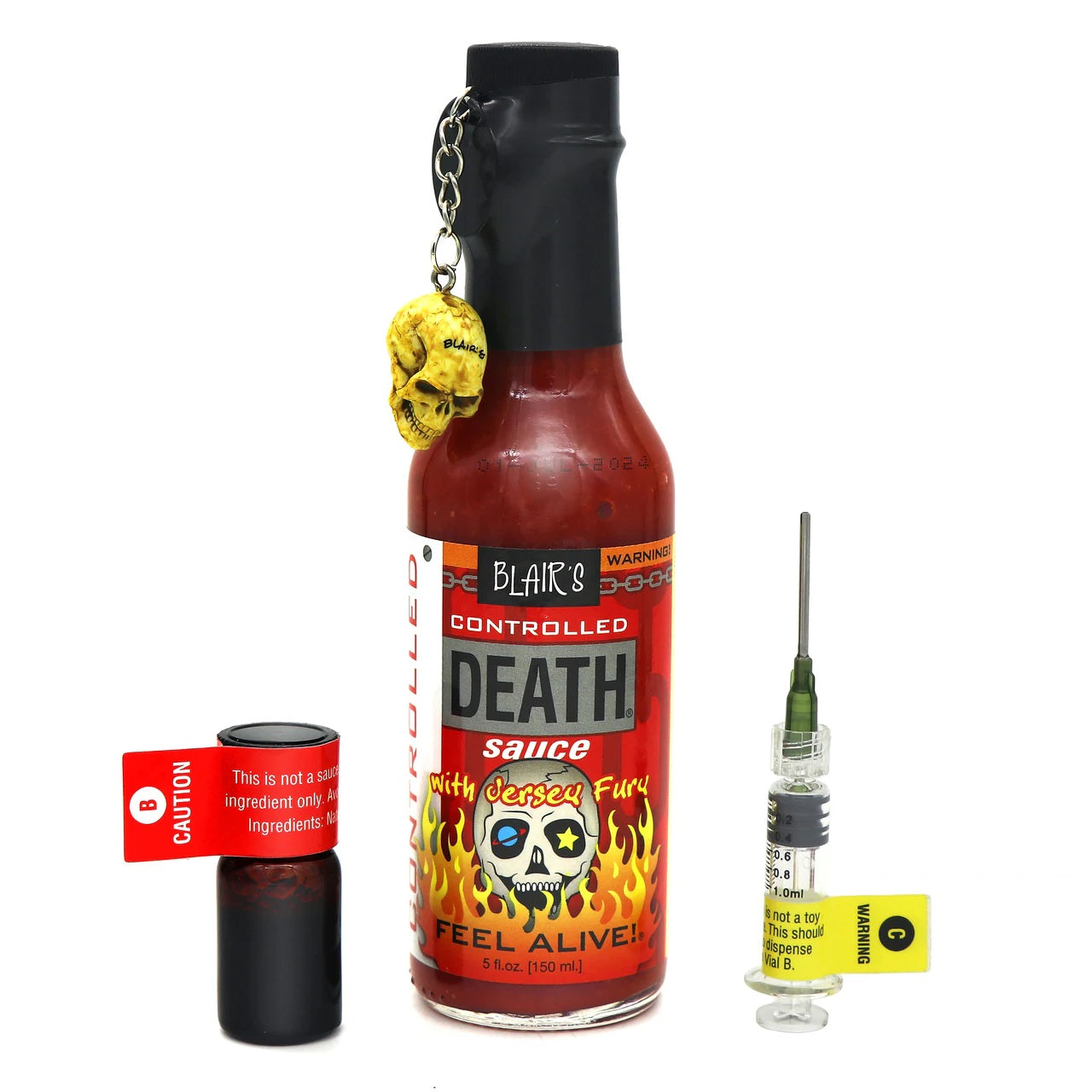 Blair's Controlled Death Sauce Red-Black-Yellow Collectors Pack 150ml