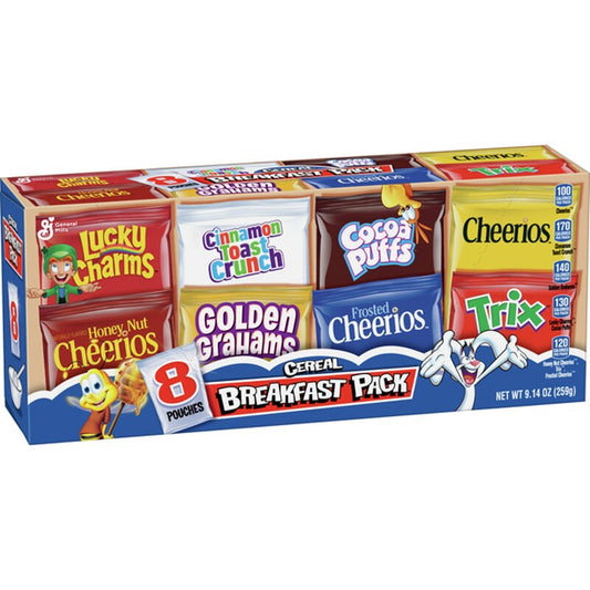 General Mills - Cereal Breakfast Pack 259g