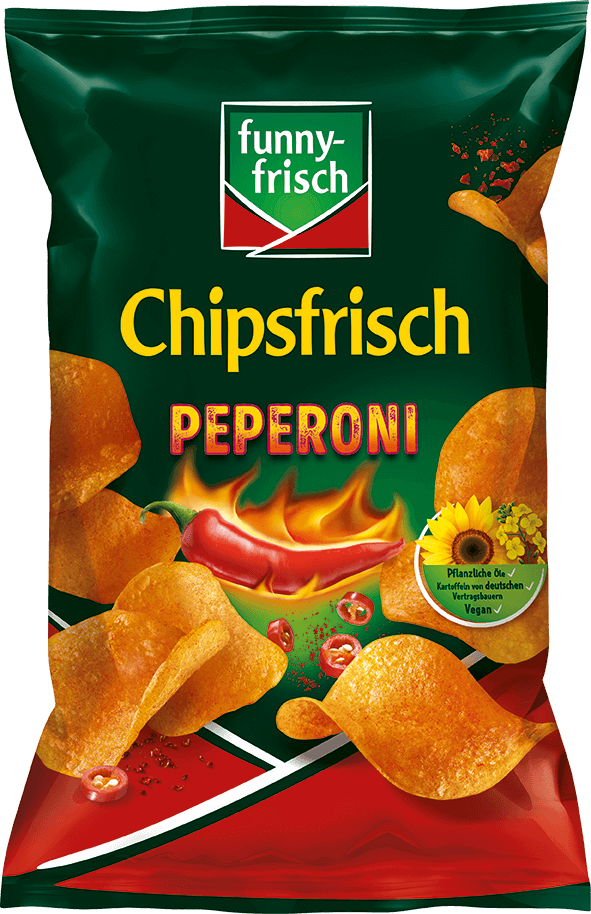 Funny Frisch Chipsfrisch Peperoni 150g