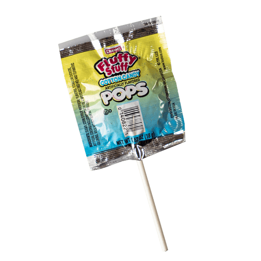 Charms Fluffy Stuff Cotton Candy Pops 18g
