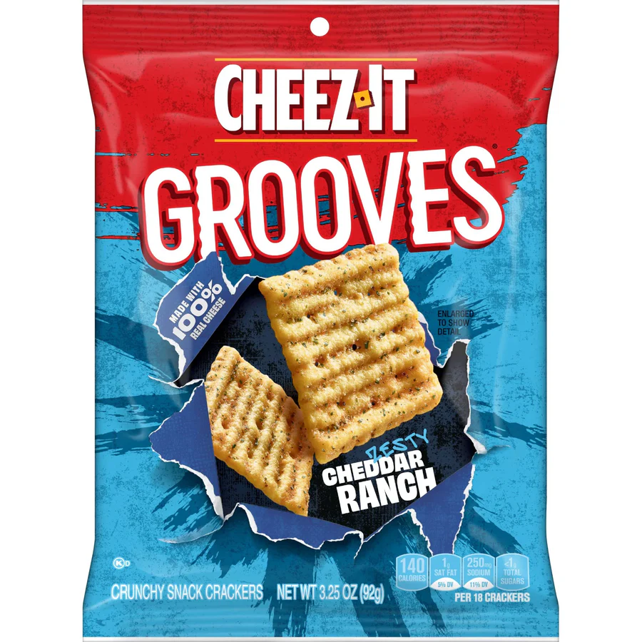 Cheez It  Zesty Cheddar  Ranch 92g