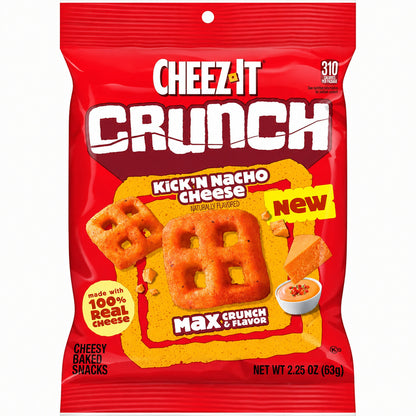 Cheez-It Crunch Kick’n Nacho Cheese Snacks 63g