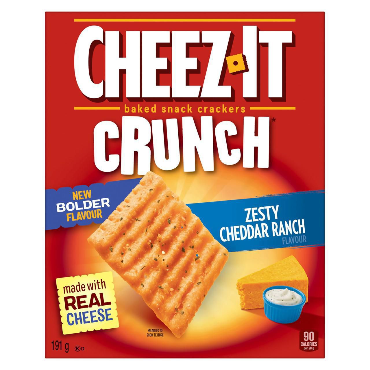 Cheez It - Crunch - Zesty Cheddar Ranch 191g