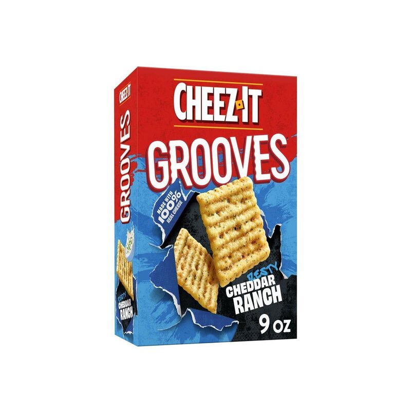 Cheez IT - Grooves Zesty Cheddar Ranch 255g (MHD 10.08.2024)