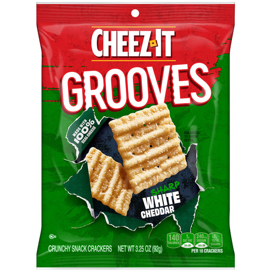 Cheez It Grooves Sharp White Cheddar 92g